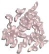 30 14mm Matte Light Amethyst Angel Wing Beads